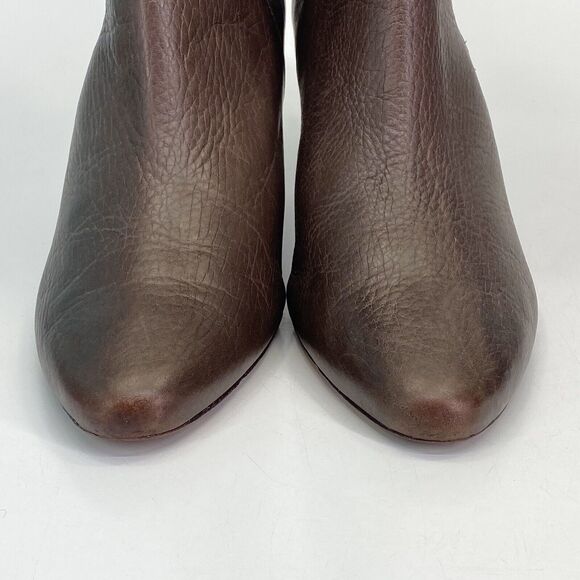 Kate Spade New York Volte Wedge Ankle Boots Women's Size 9M Brown Leather (HF6) - Picture 3 of 15